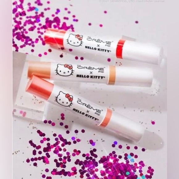 Hello Kitty Hello Lippy Tinted Moisturizing Lip Balm Peach Pout - Picture 5 of 5